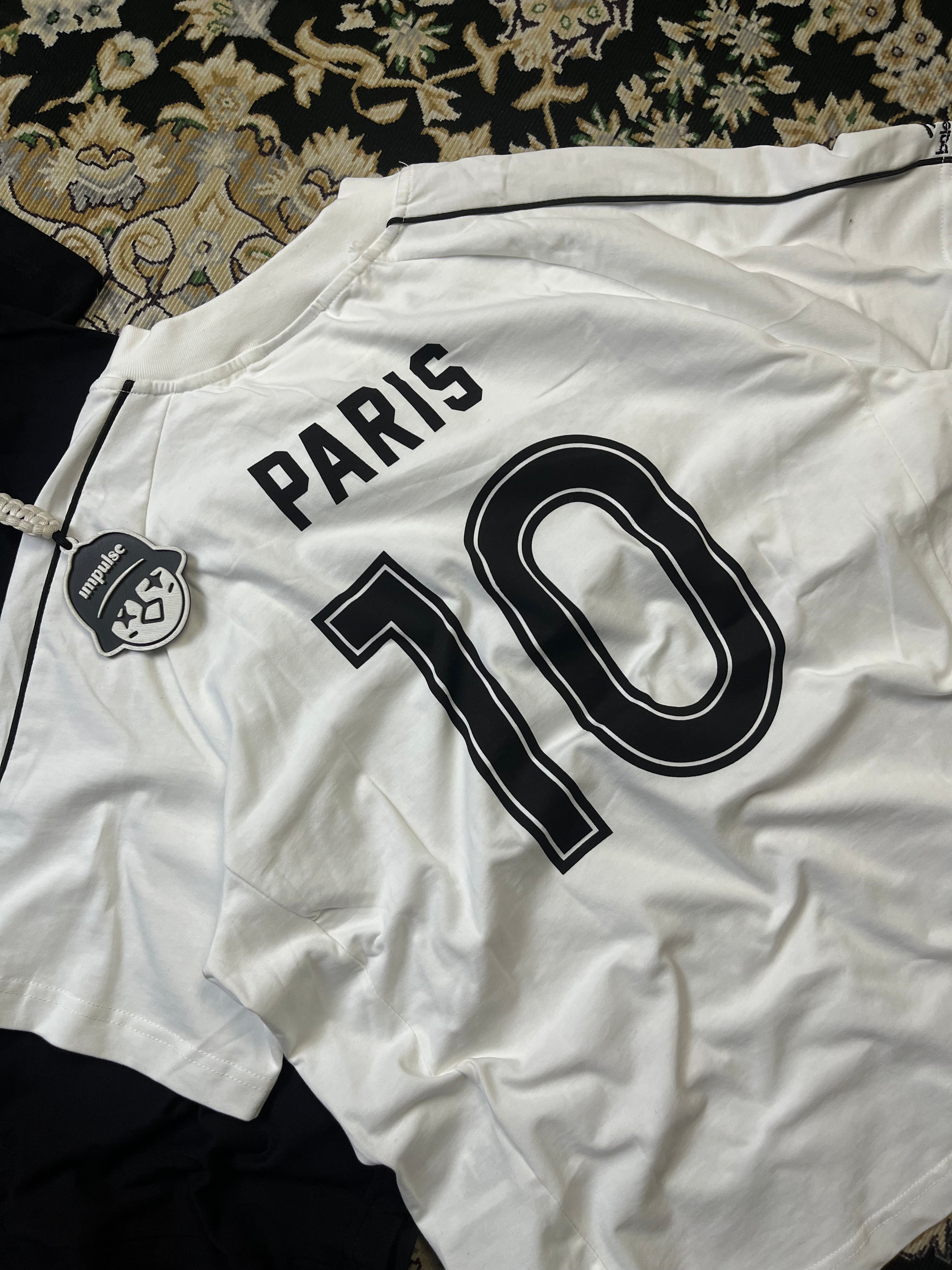 Balenciaga Paris Soccer T-Shirt in Vintage Jersey