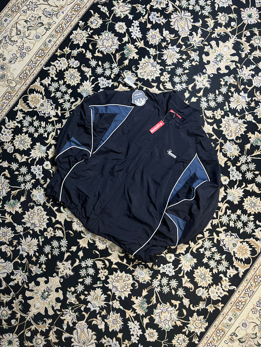 Supreme Contrast Piping Track Jacket