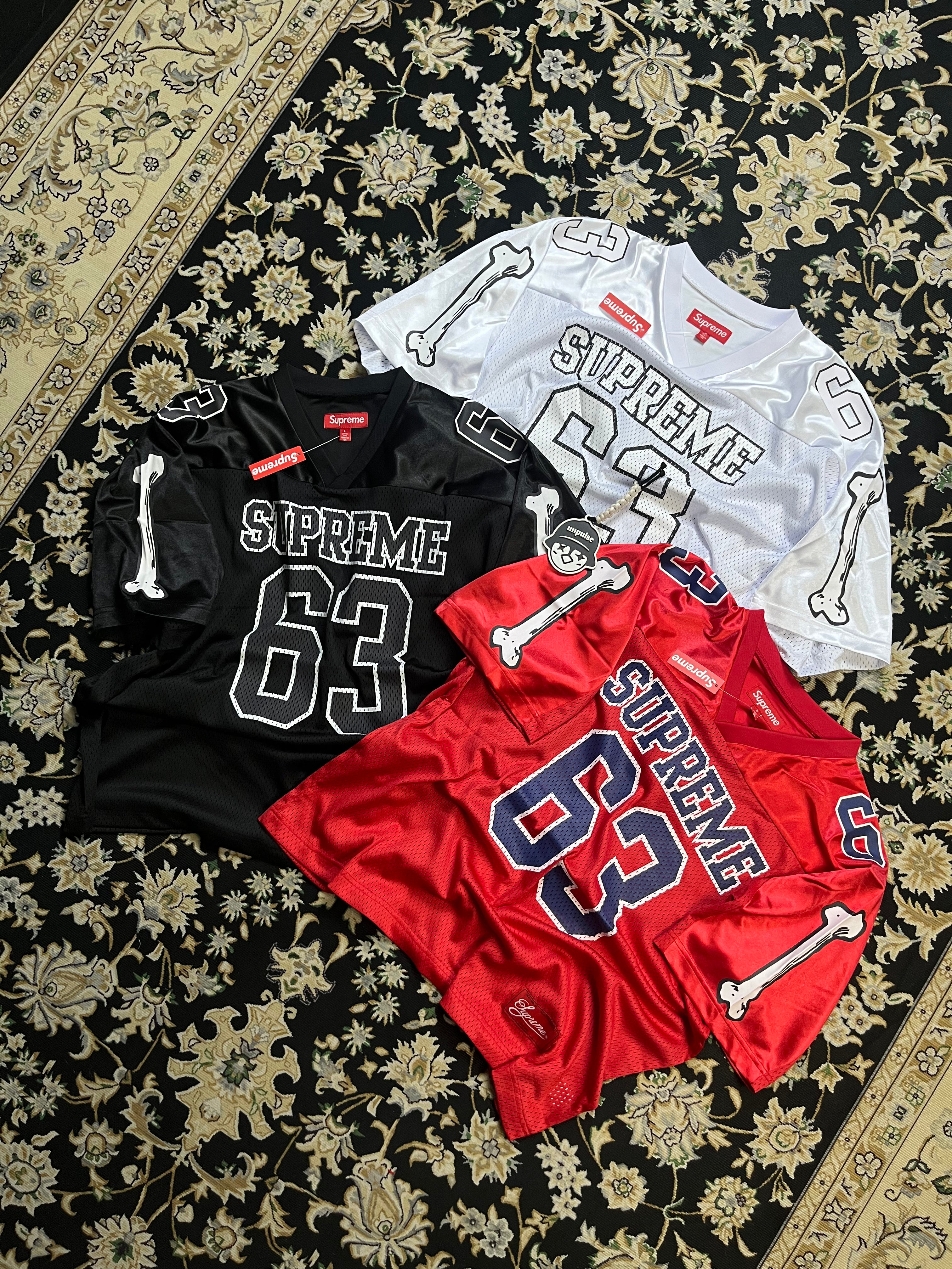Supreme Bone Football Jersey