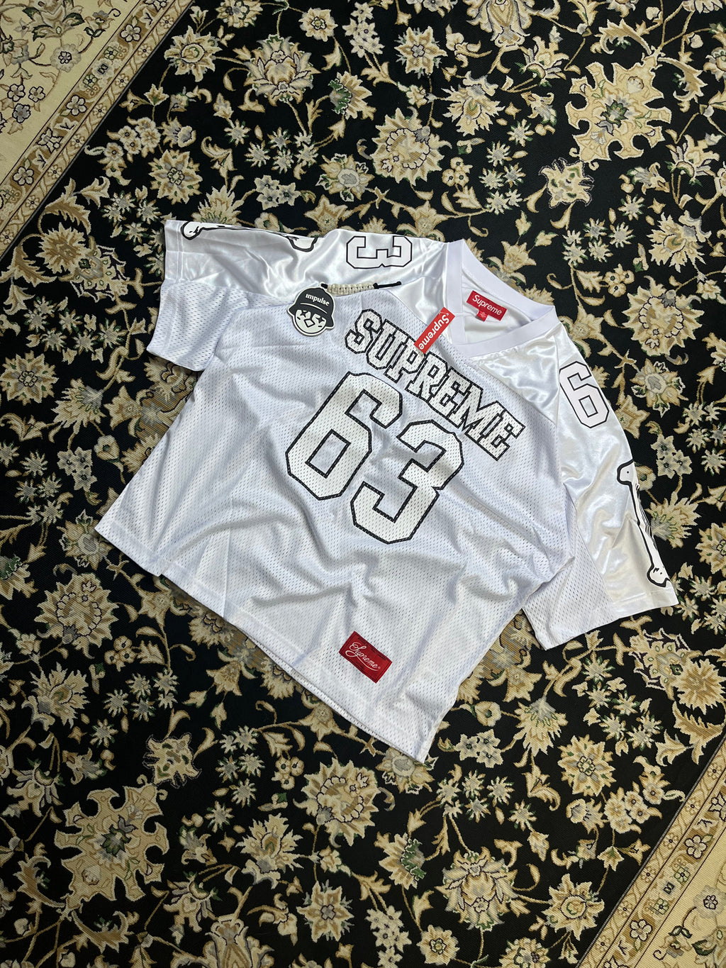 Supreme Bone Football Jersey