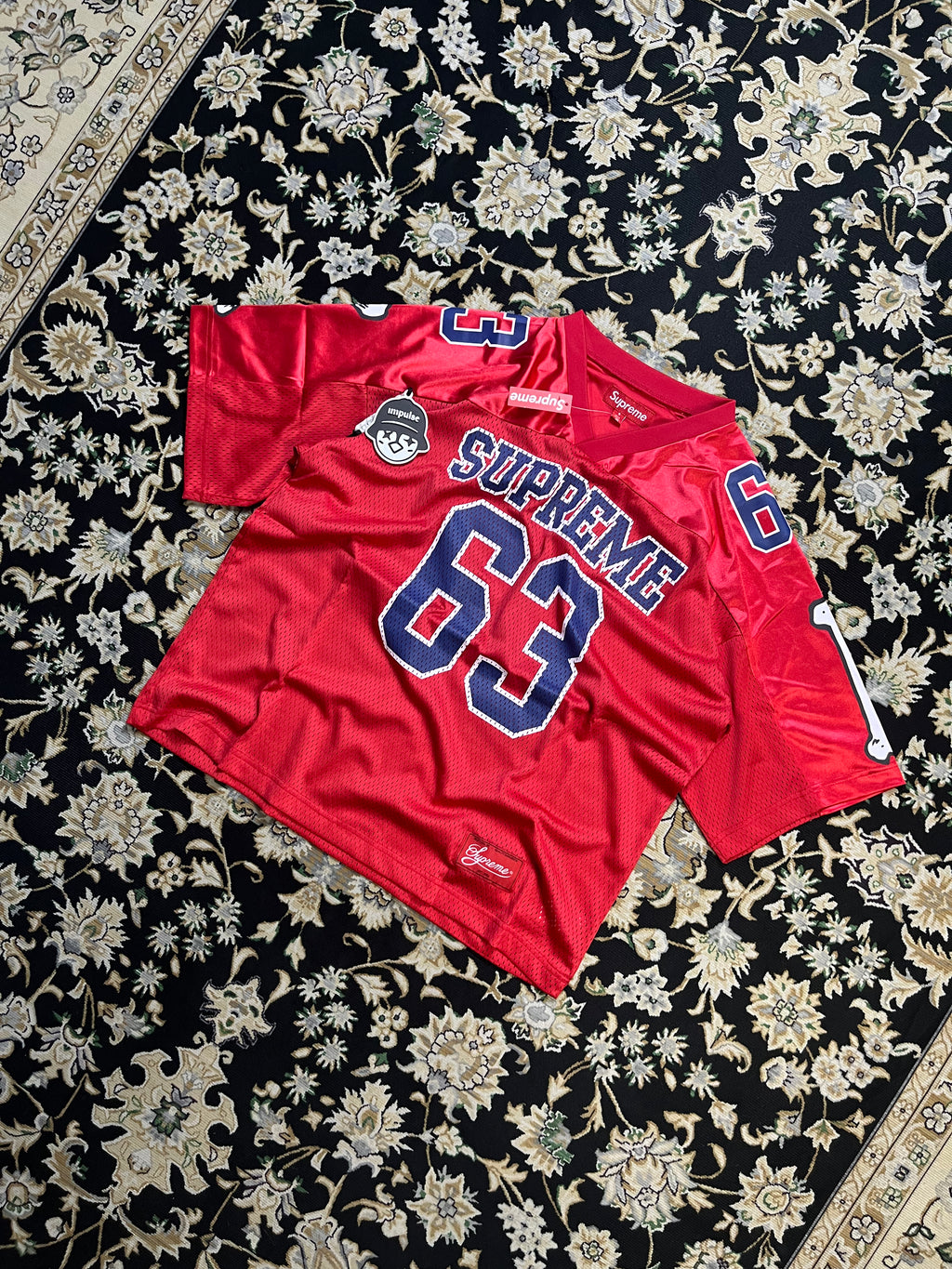 Supreme Bone Football Jersey