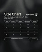 Acne Studios Logo-Embroidered T-shirt