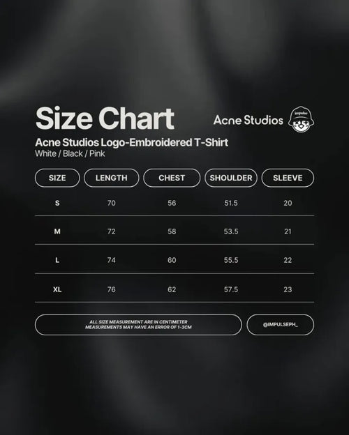 Acne Studios Logo-Embroidered T-shirt