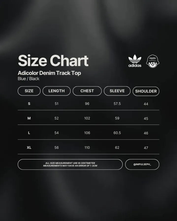 Adidas AdiColor Denim Track Top